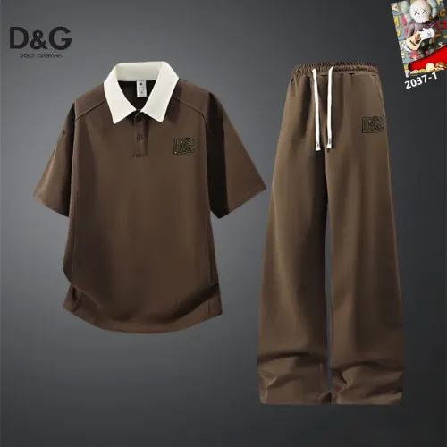 Dolce & Gabbana D&G Tracksuits Short Sleeved For Men #1450939