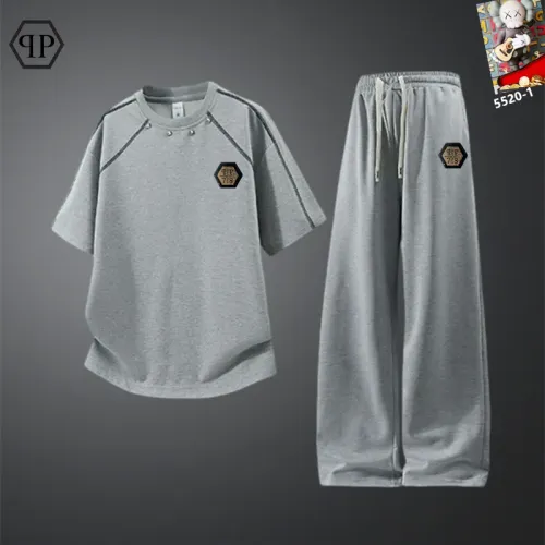Philipp Plein PP Tracksuits Short Sleeved For Men #1451009