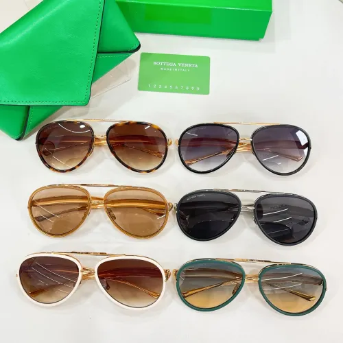 Replica Bottega Veneta AAA Quality Sunglasses #1451495 $64.00 USD for Wholesale