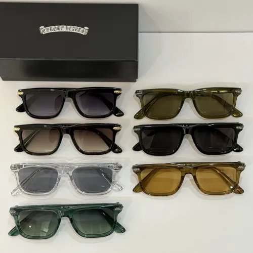 Replica Chrome Hearts AAA Quality Sunglasses #1451615 $82.00 USD for Wholesale