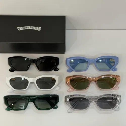 Replica Chrome Hearts AAA Quality Sunglasses #1451621 $82.00 USD for Wholesale