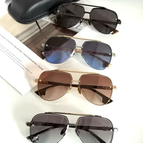 Replica Chrome Hearts AAA Quality Sunglasses #1451629 $72.00 USD for Wholesale
