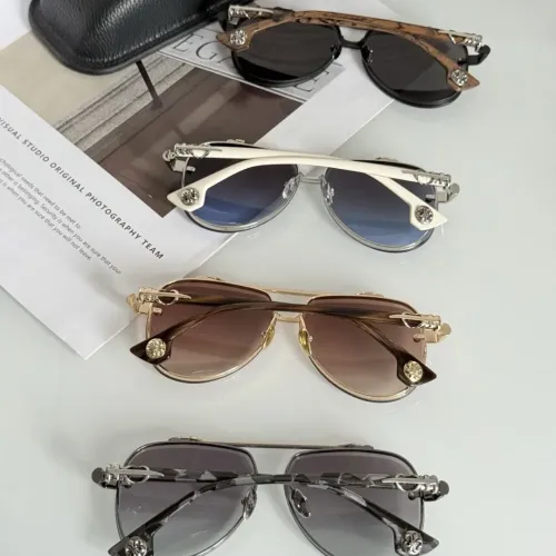 Replica Chrome Hearts AAA Quality Sunglasses #1451632 $72.00 USD for Wholesale