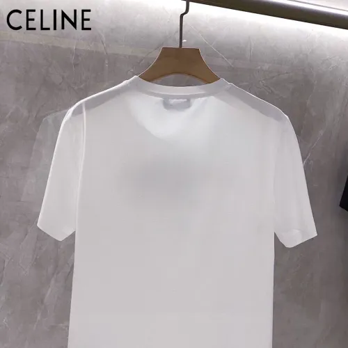 Replica Celine T-Shirts Short Sleeved For Unisex #1451835 $25.00 USD for Wholesale