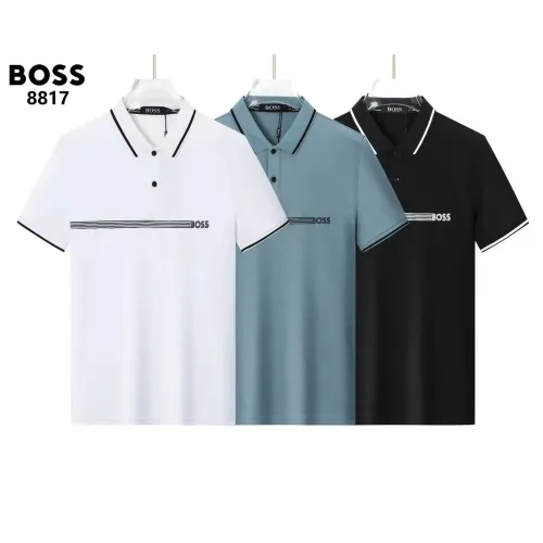 Replica Boss T-Shirts Short Sleeved For Men #1452136 $36.00 USD for Wholesale