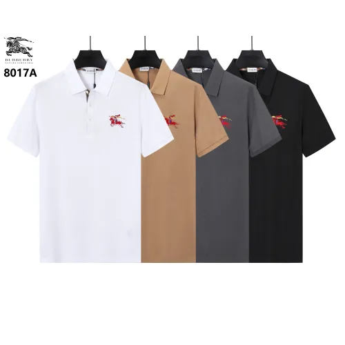 Replica Burberry T-Shirts Short Sleeved For Men #1452191 $38.00 USD for Wholesale