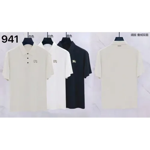 Replica Burberry T-Shirts Short Sleeved For Men #1452221 $39.00 USD for Wholesale