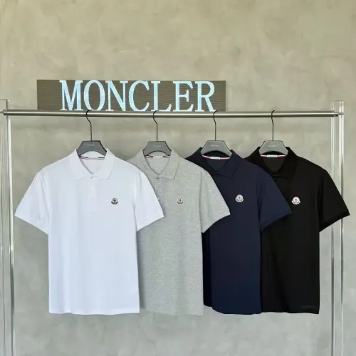 Replica Moncler T-Shirts Short Sleeved For Men #1452302 $38.00 USD for Wholesale