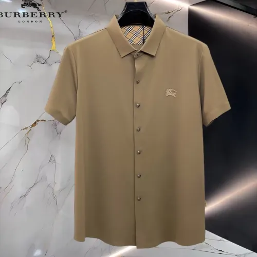 Burberry Shirts Short Sleeved For Men #1452485