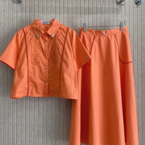 Valentino Tracksuits Short Sleeved For Women #1452543