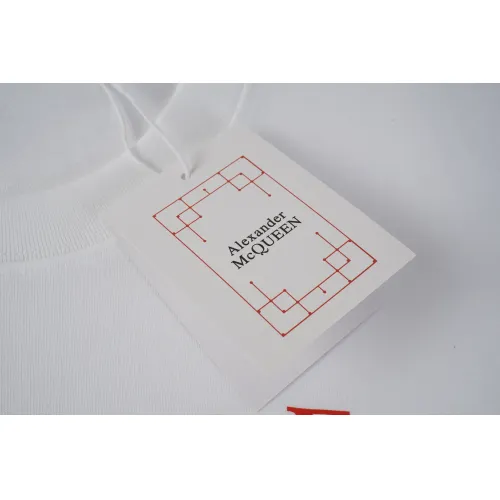 Replica Alexander McQueen T-shirts Short Sleeved For Unisex #1452587 $32.00 USD for Wholesale