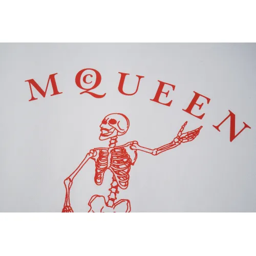 Replica Alexander McQueen T-shirts Short Sleeved For Unisex #1452587 $32.00 USD for Wholesale