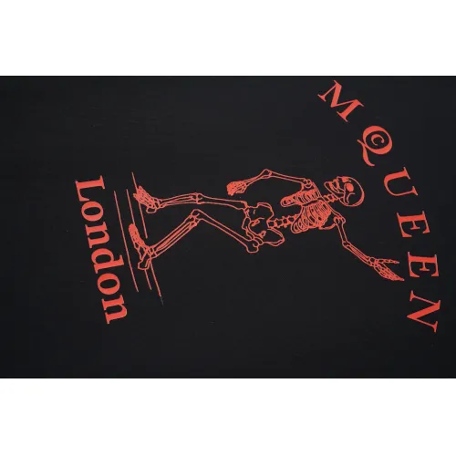 Replica Alexander McQueen T-shirts Short Sleeved For Unisex #1452588 $32.00 USD for Wholesale
