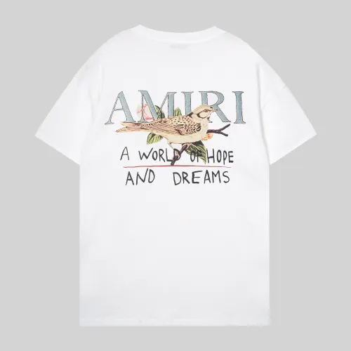 Replica Amiri T-Shirts Short Sleeved For Unisex #1452589 $32.00 USD for Wholesale