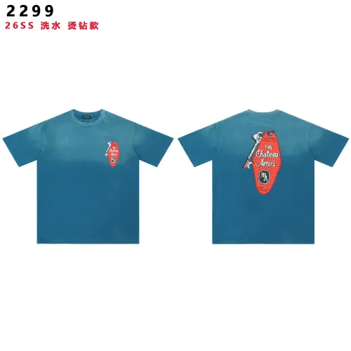 Amiri T-Shirts Short Sleeved For Unisex #1452624