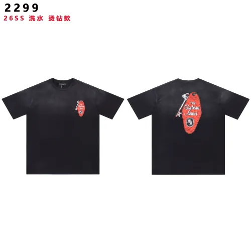 Amiri T-Shirts Short Sleeved For Unisex #1452625