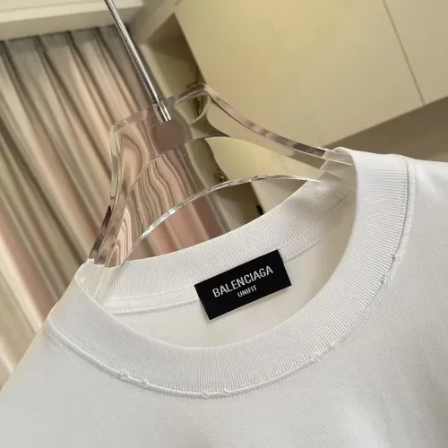 Replica Balenciaga T-Shirts Short Sleeved For Unisex #1452652 $48.00 USD for Wholesale