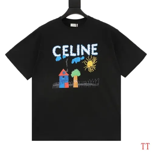 Celine T-Shirts Short Sleeved For Unisex #1452853