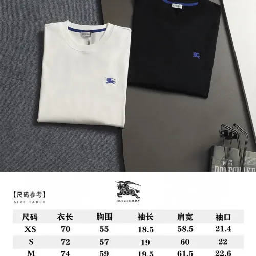 Replica Burberry T-Shirts Short Sleeved For Unisex #1452861 $40.00 USD for Wholesale