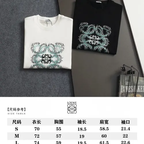 Replica LOEWE T-Shirts Short Sleeved For Unisex #1452926 $42.00 USD for Wholesale