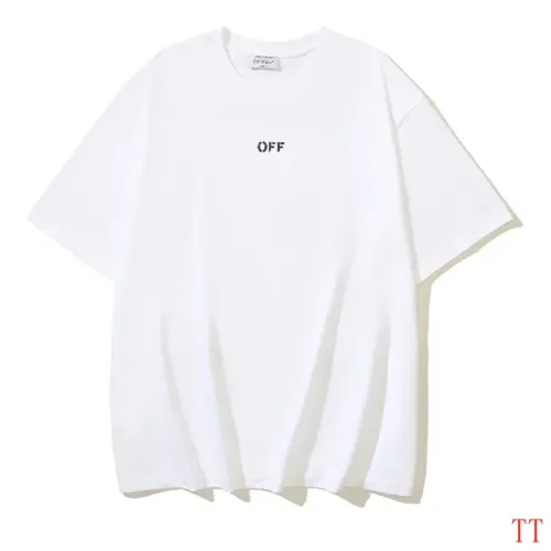 Replica Off-White T-Shirts Short Sleeved For Unisex #1453040 $32.00 USD for Wholesale