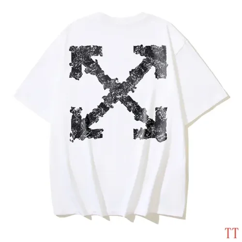 Off-White T-Shirts Short Sleeved For Unisex #1453042