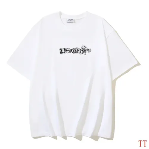Replica Off-White T-Shirts Short Sleeved For Unisex #1453042 $32.00 USD for Wholesale