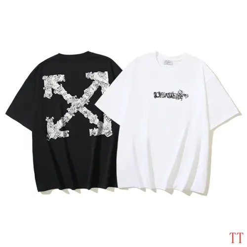 Replica Off-White T-Shirts Short Sleeved For Unisex #1453042 $32.00 USD for Wholesale