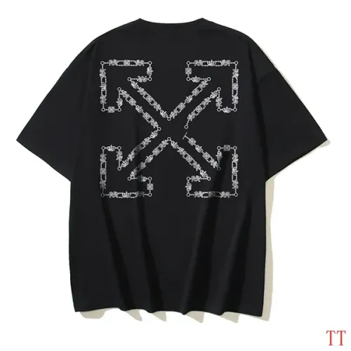 Off-White T-Shirts Short Sleeved For Unisex #1453049