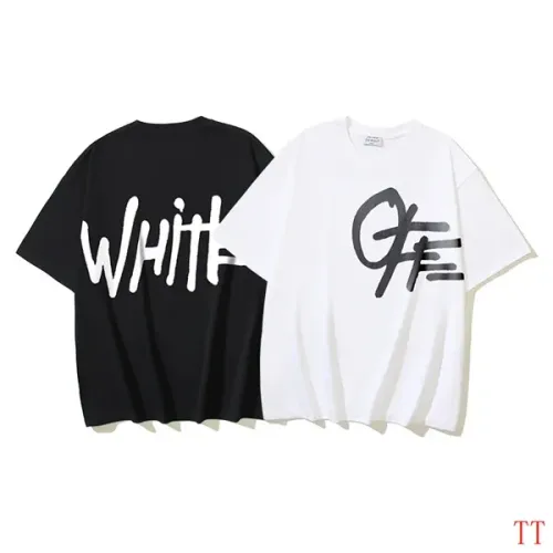 Replica Off-White T-Shirts Short Sleeved For Unisex #1453050 $32.00 USD for Wholesale
