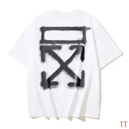 Replica Off-White T-Shirts Short Sleeved For Unisex #1453052 $32.00 USD for Wholesale