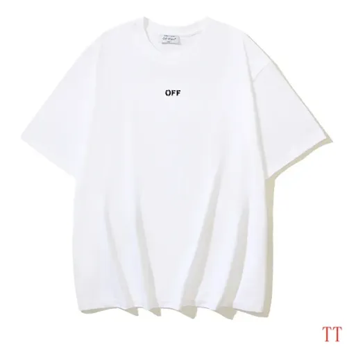 Replica Off-White T-Shirts Short Sleeved For Unisex #1453057 $32.00 USD for Wholesale