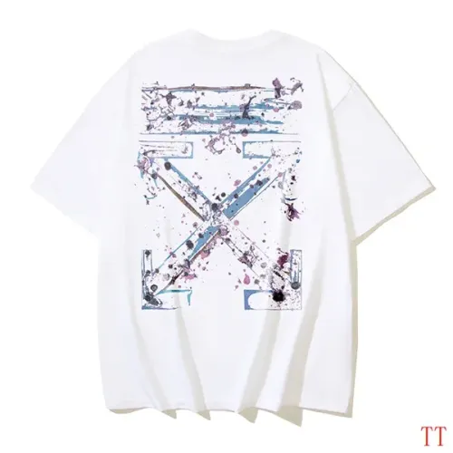 Off-White T-Shirts Short Sleeved For Unisex #1453060