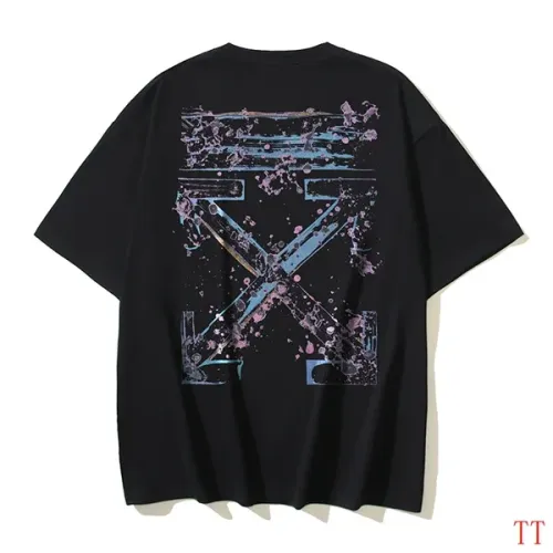 Off-White T-Shirts Short Sleeved For Unisex #1453061