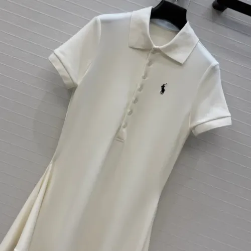 Replica Ralph Lauren Polo Dresses Short Sleeved For Women #1453066 $118.00 USD for Wholesale