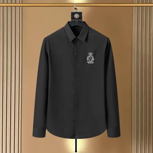 Dolce & Gabbana D&G Shirts Long Sleeved For Men #1453100