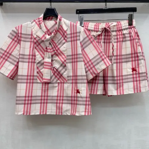 Burberry Tracksuits Short Sleeved For Women #1453297