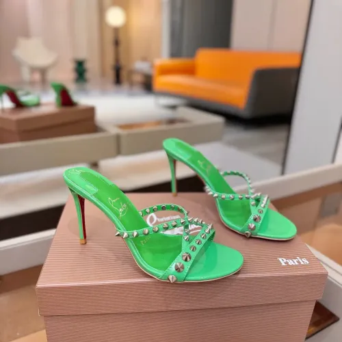 Replica Christian Louboutin CL Slippers For Women #1453304 $108.00 USD for Wholesale