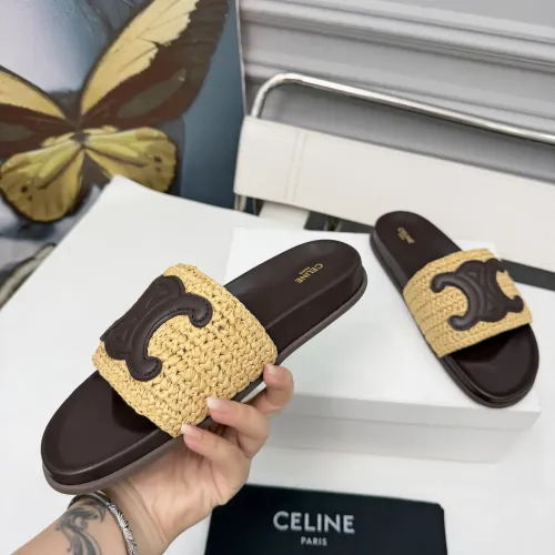 Replica Celine Slippers For Women #1453551 $80.00 USD for Wholesale