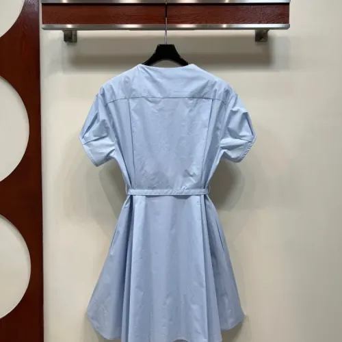 Replica LOEWE Dresses Short Sleeved For Women #1453552 $128.00 USD for Wholesale