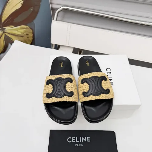 Replica Celine Slippers For Women #1453553 $80.00 USD for Wholesale