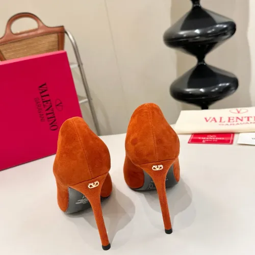 Replica Valentino High-Heeled Shoes For Women #1453783 $112.00 USD for Wholesale