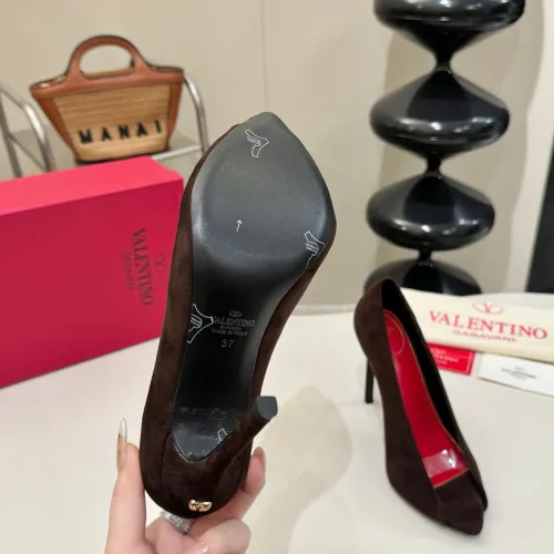 Replica Valentino High-Heeled Shoes For Women #1453785 $112.00 USD for Wholesale