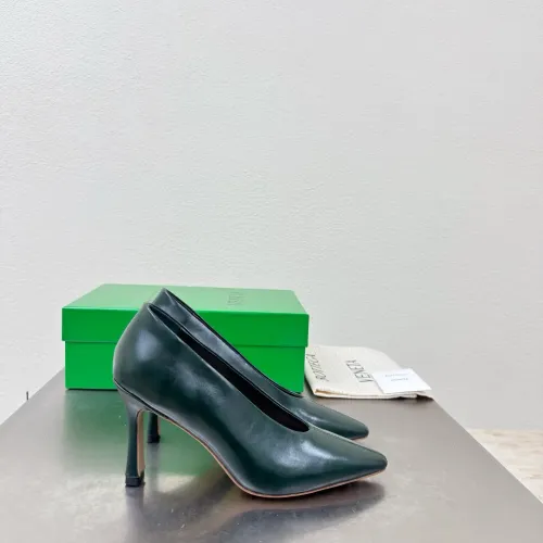 Replica Bottega Veneta BV High-heeled Shoes For Women #1453857 $128.00 USD for Wholesale