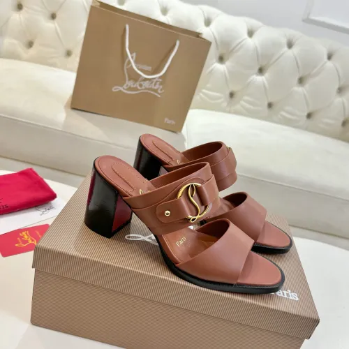 Replica Christian Louboutin CL Slippers For Women #1453904 $100.00 USD for Wholesale