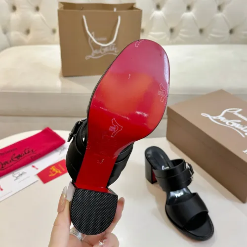 Replica Christian Louboutin CL Slippers For Women #1453905 $100.00 USD for Wholesale