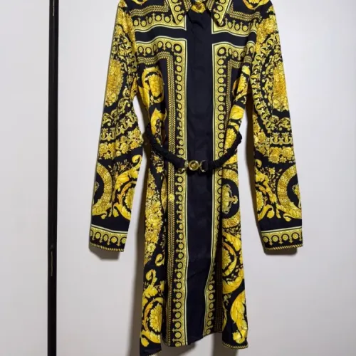 Versace Dresses Long Sleeved For Women #1454426