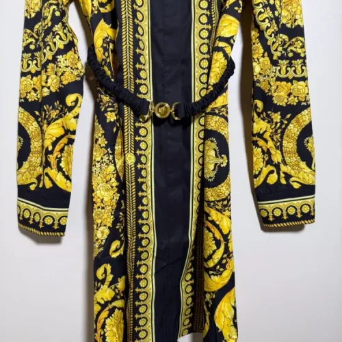 Replica Versace Dresses Long Sleeved For Women #1454426 $92.00 USD for Wholesale