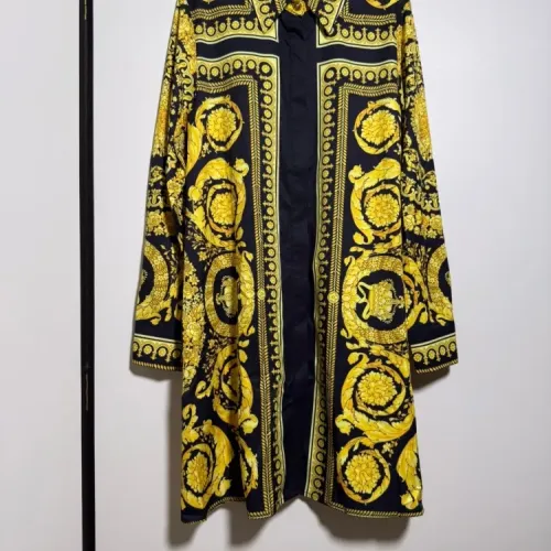 Replica Versace Dresses Long Sleeved For Women #1454426 $92.00 USD for Wholesale