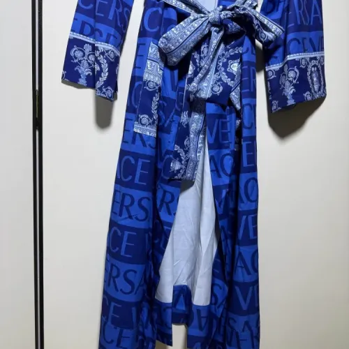 Replica Versace Bathrobes Long Sleeved For Women #1454451 $98.00 USD for Wholesale